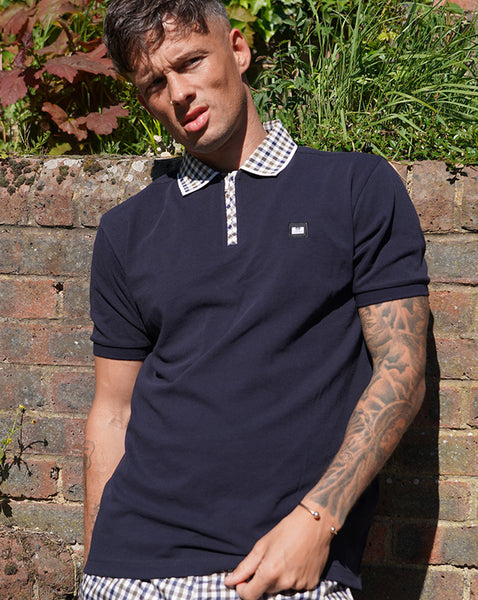 Weekend Offender Tipasa Poloshirt Marineblau