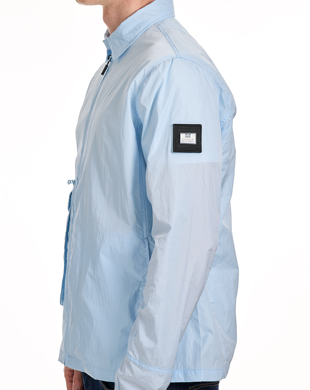 Weekend Offender Vinnie Overshirt Himmelblau