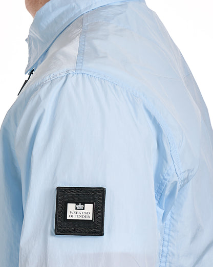 Weekend Offender Vinnie Overshirt Himmelblau