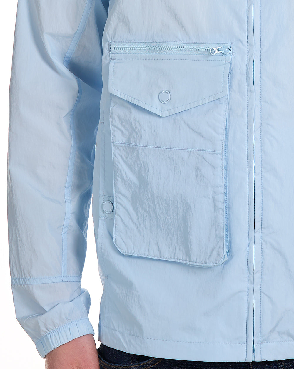 Weekend Offender Vinnie Overshirt Himmelblau