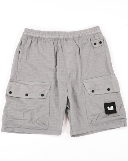 Weekend Offender Zemmouri Ripstop Cargo-Shorts Smokey Grey