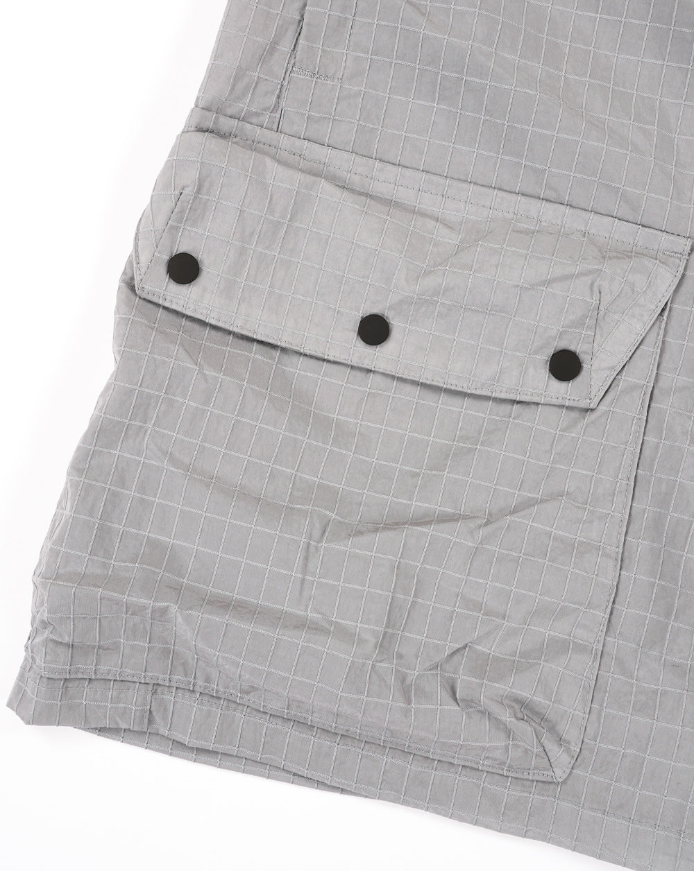 Weekend Offender Zemmouri Ripstop Cargo-Shorts Smokey Grey