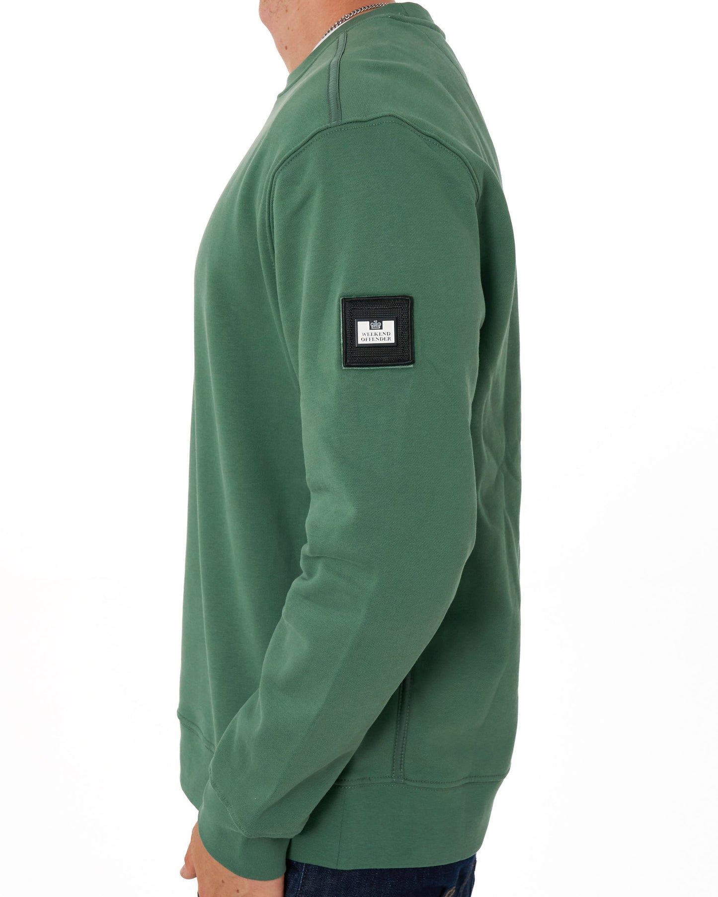 Weekend Offender Thunder Crew Sweat Thyme