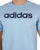 Adidas Linear Logo T Shirt Sky Blue