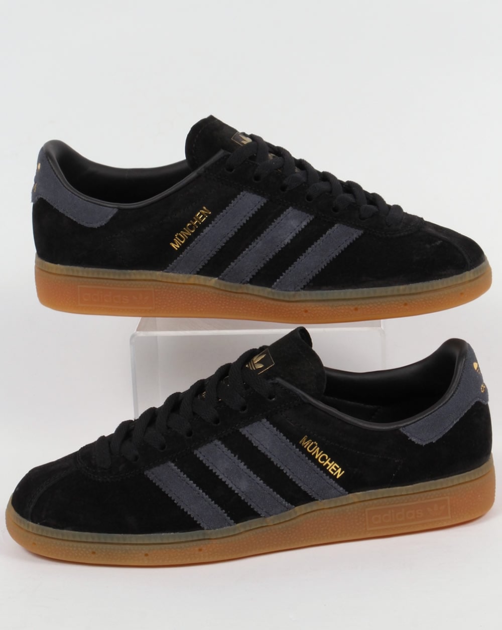 Adidas München Sneakers Schwarz/Dunkelgrau