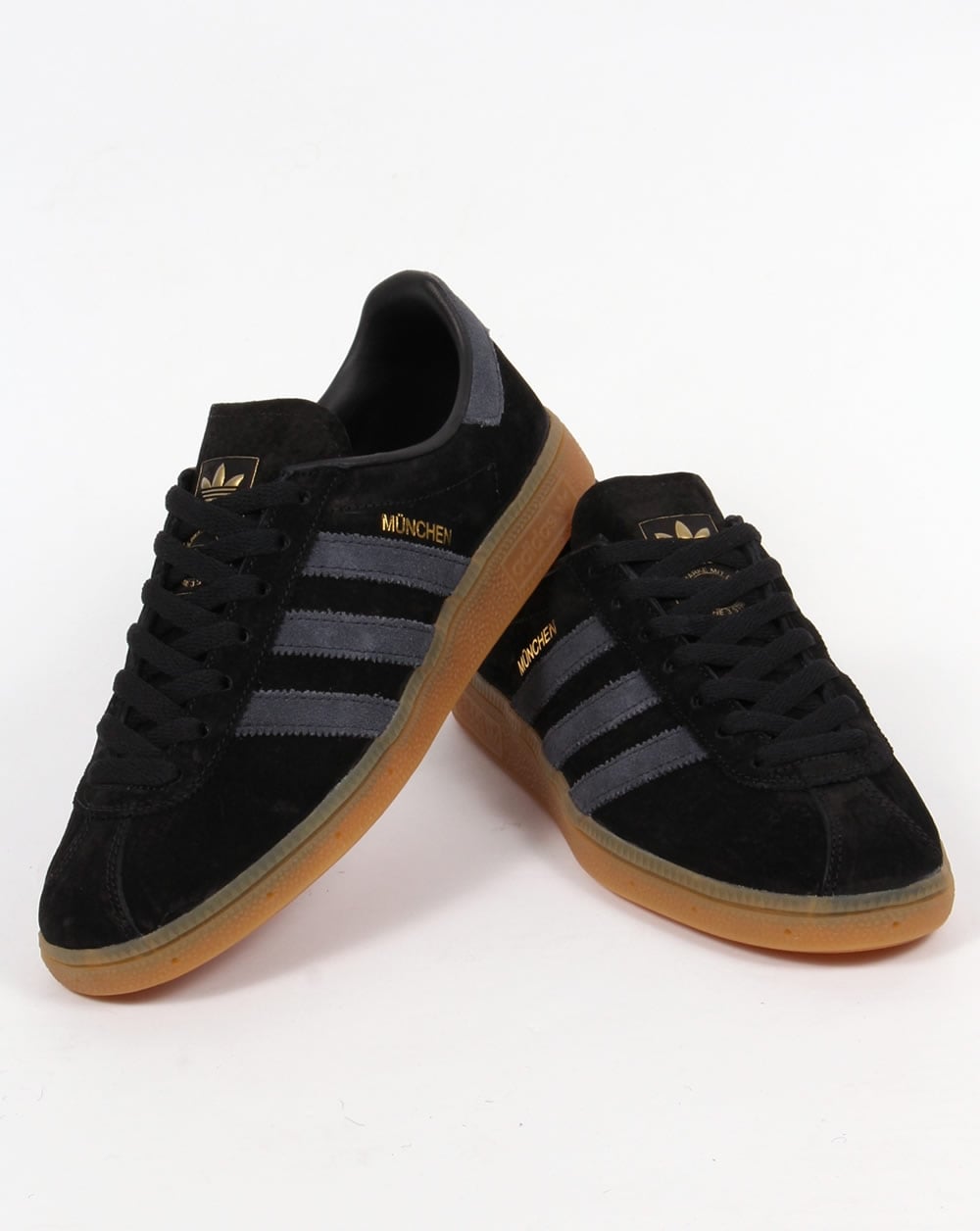 Adidas München Sneakers Schwarz/Dunkelgrau