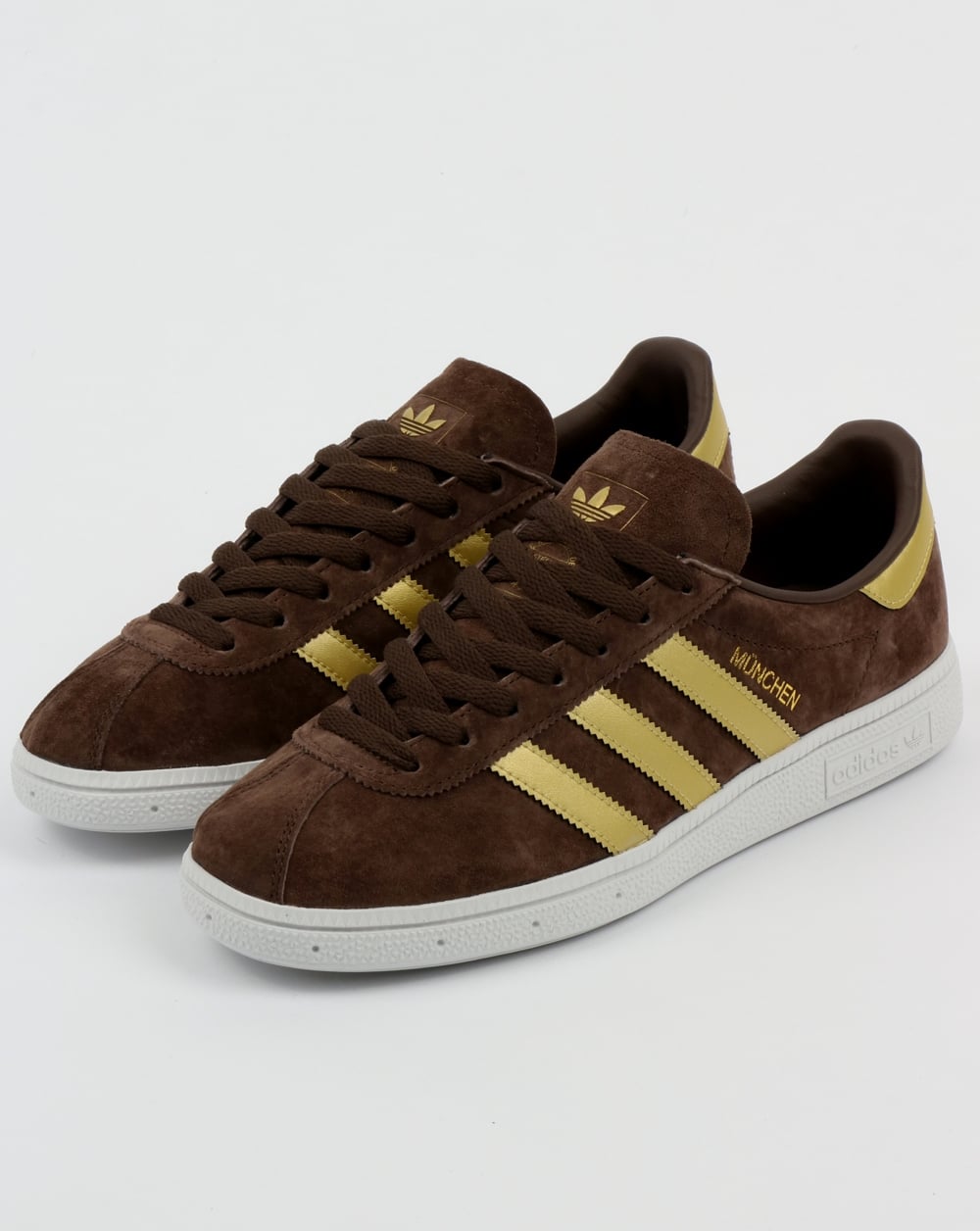 Adidas München Sneakers Braun/Gold