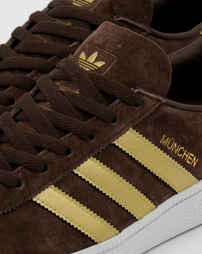 Adidas München Sneakers Braun/Gold
