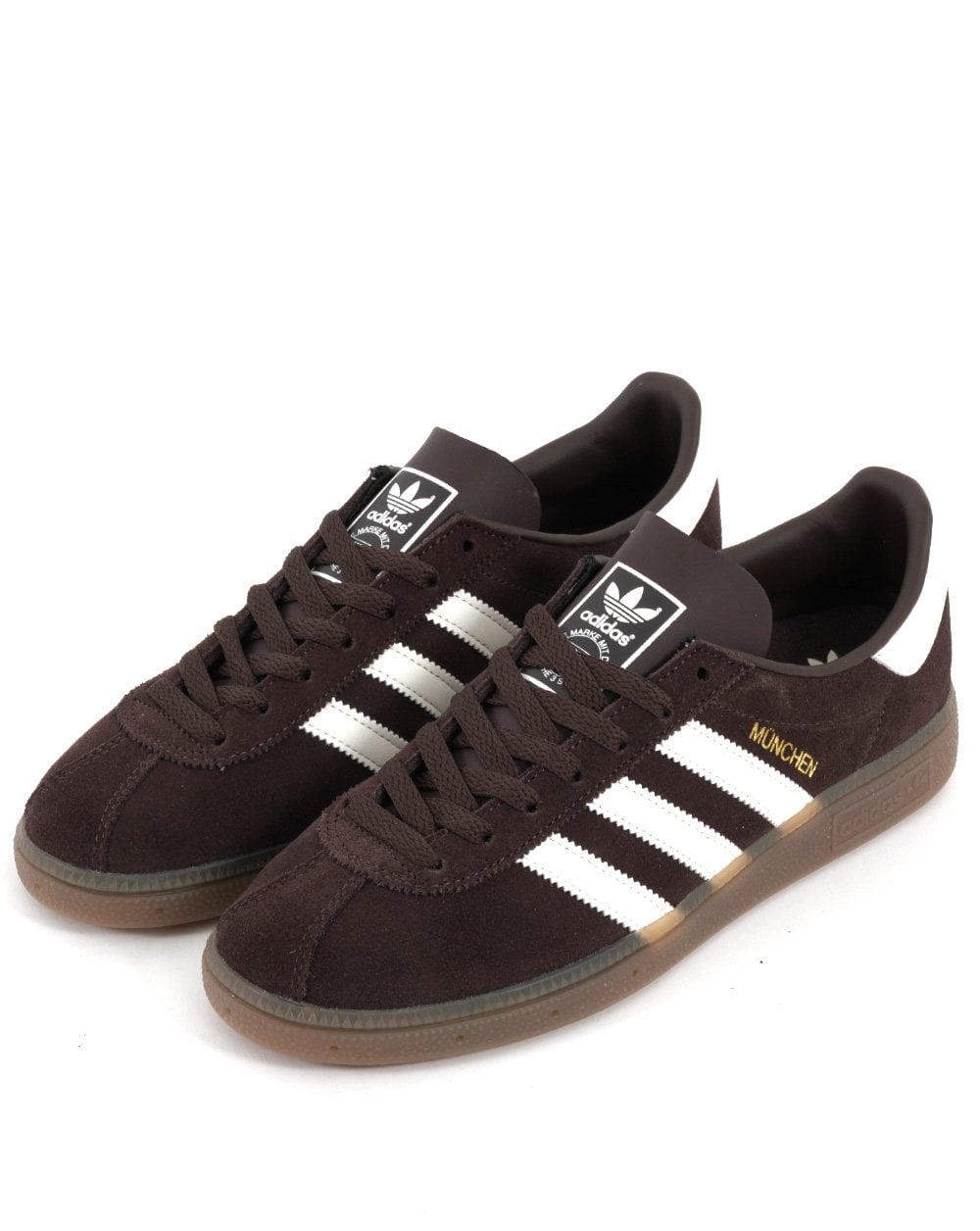 Adidas München Sneakers Braun/Off-White