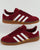 Adidas Munchen Trainers Burgundy/White