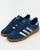 Adidas Munchen Trainers Deep Blue /Silver