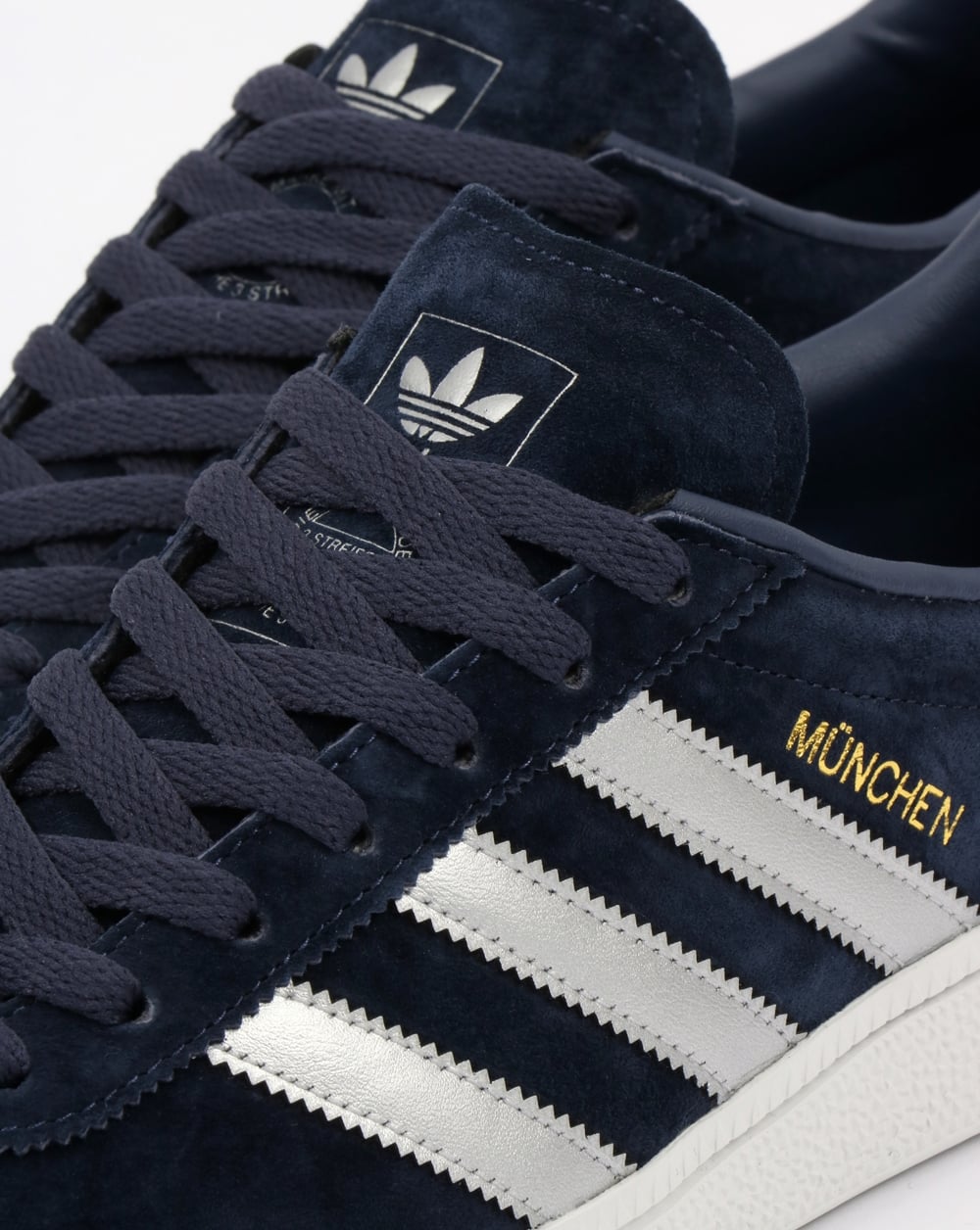 Adidas München Sneakers Marineblau/Silber