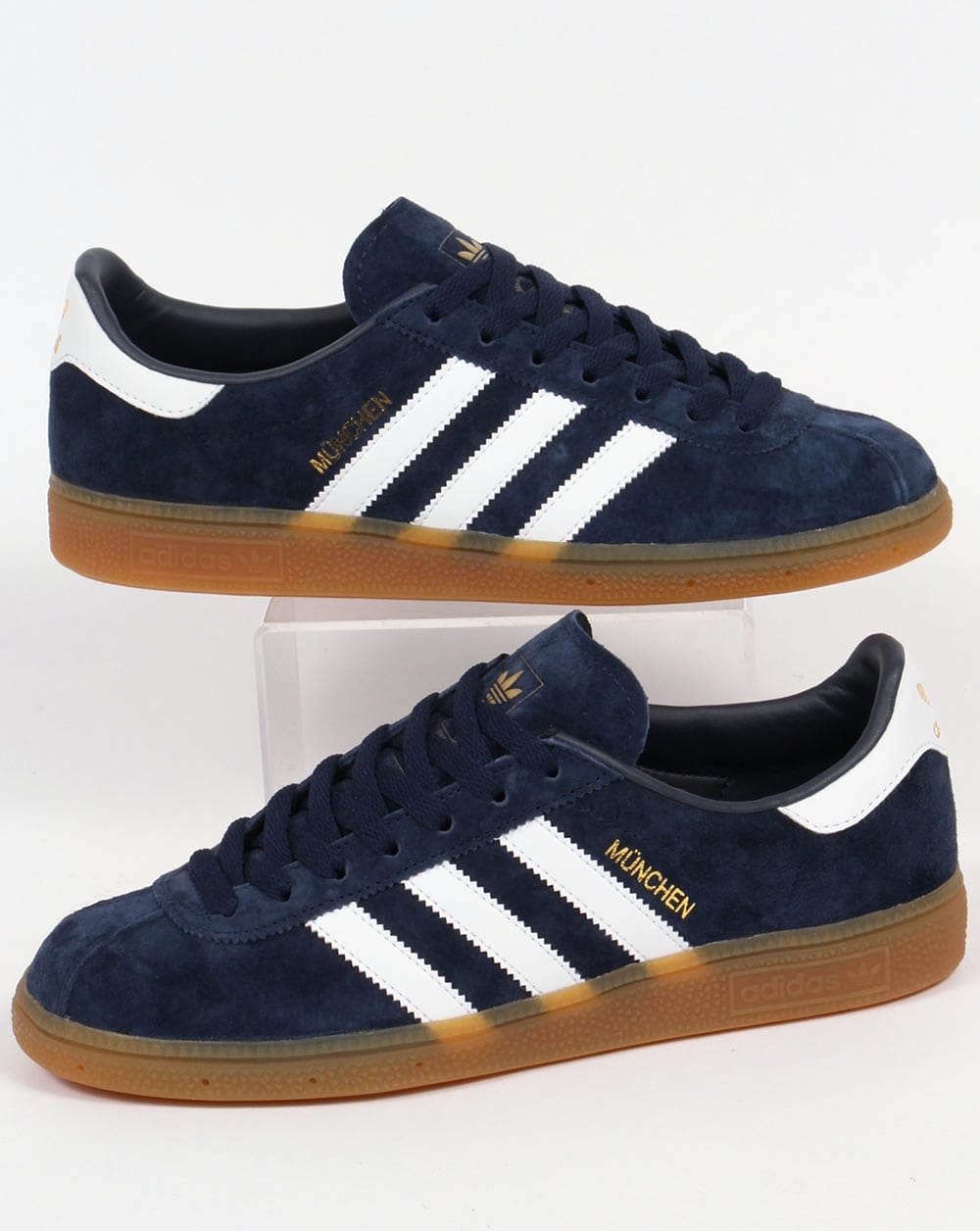 Adidas Munchen Trainers Navy/White