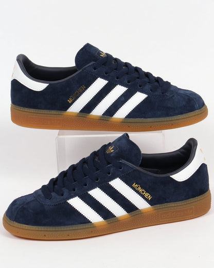 Adidas München Sneaker Navy/Weiß