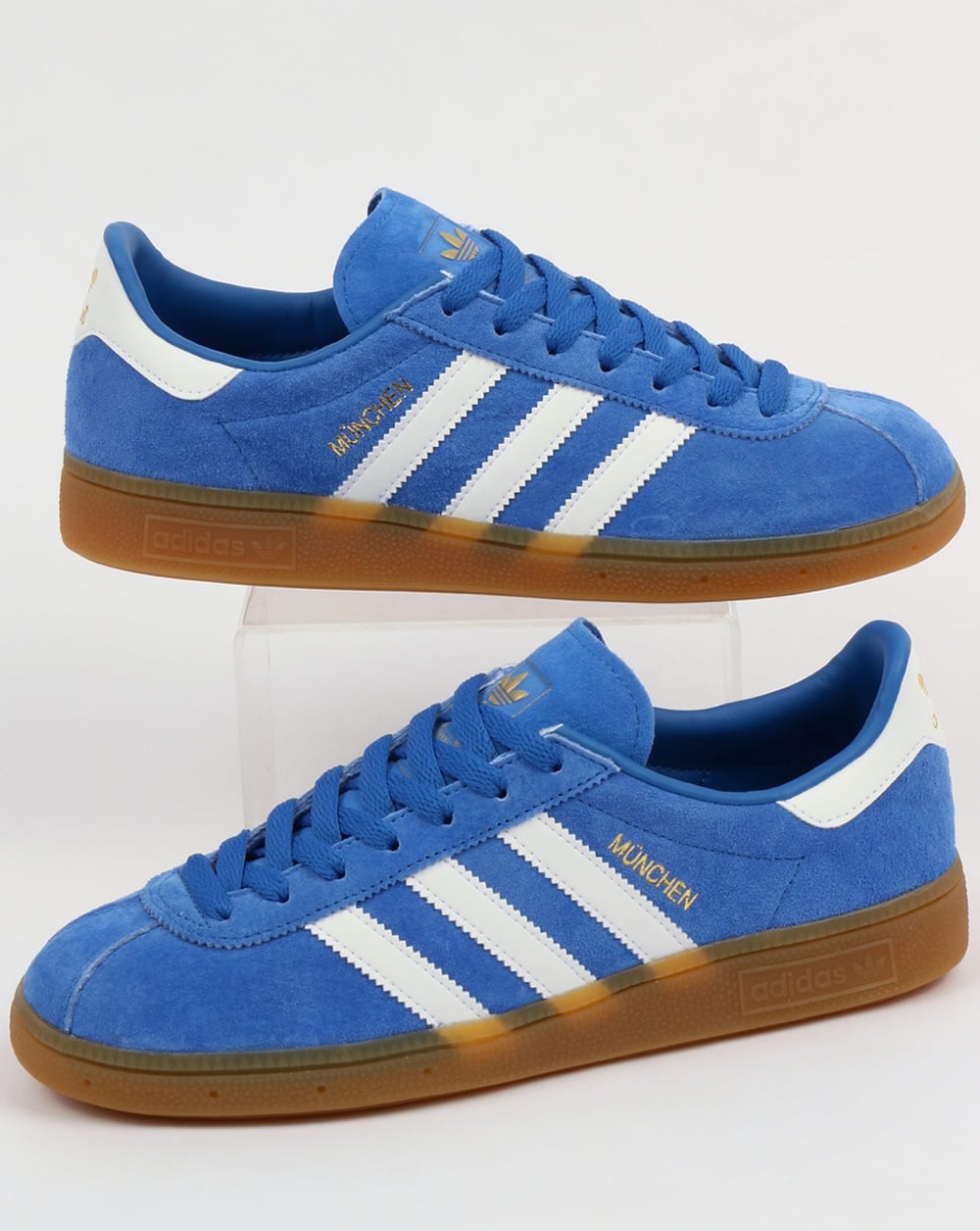 Adidas München Sneakers Königsblau/Weiß