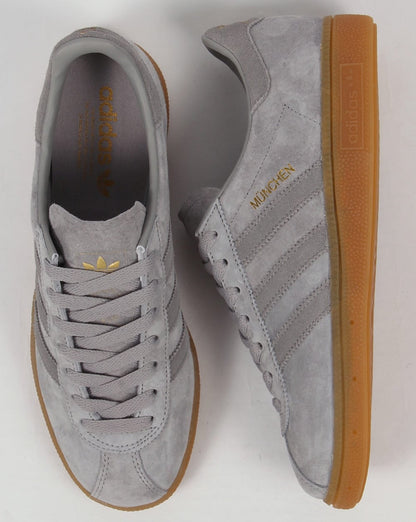 Adidas München Sneakers Silbergrau