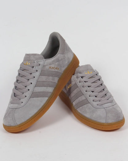 Adidas München Sneakers Silbergrau