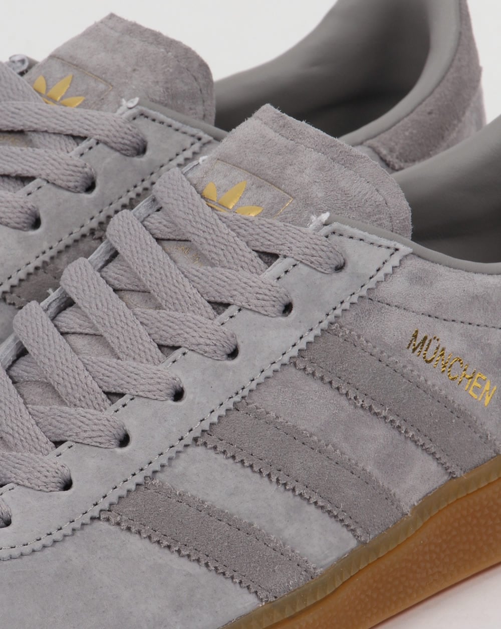Adidas Munchen Trainers Silver Grey