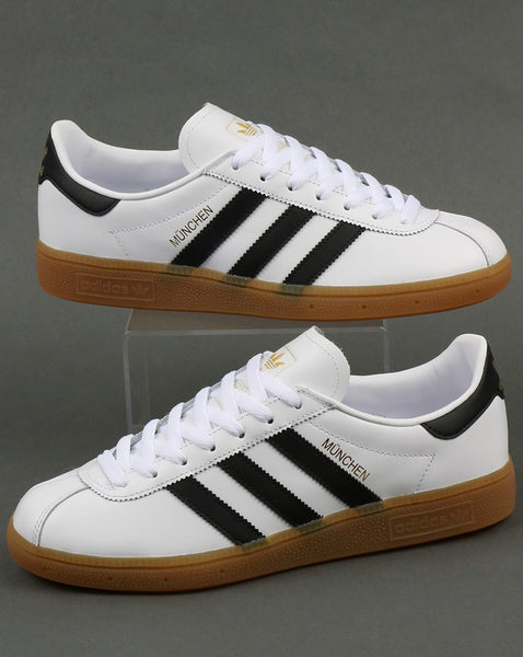 Adidas Munchen Trainers White/Black