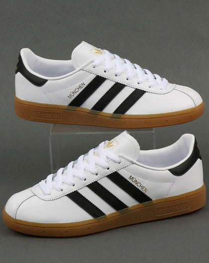 Adidas München Sneakers Weiß/Schwarz