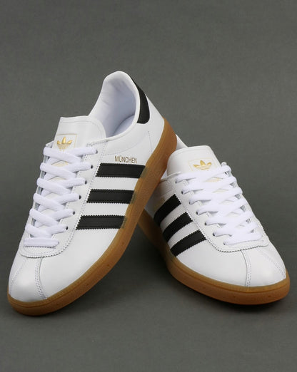 Adidas München Sneakers Weiß/Schwarz