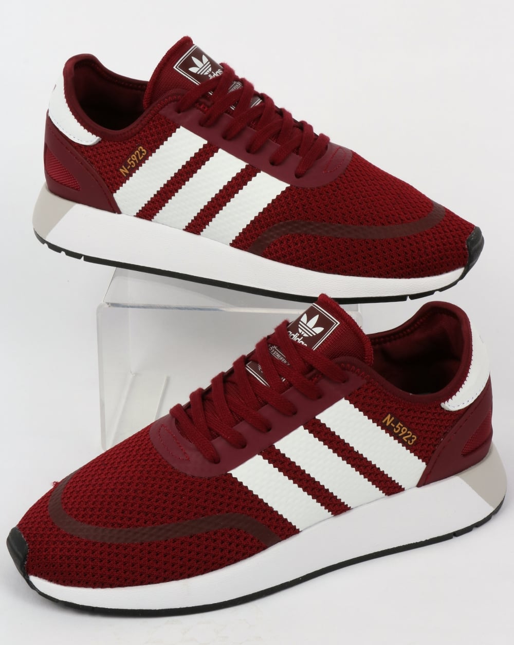 Adidas N-5923 Trainers Burgundy/White