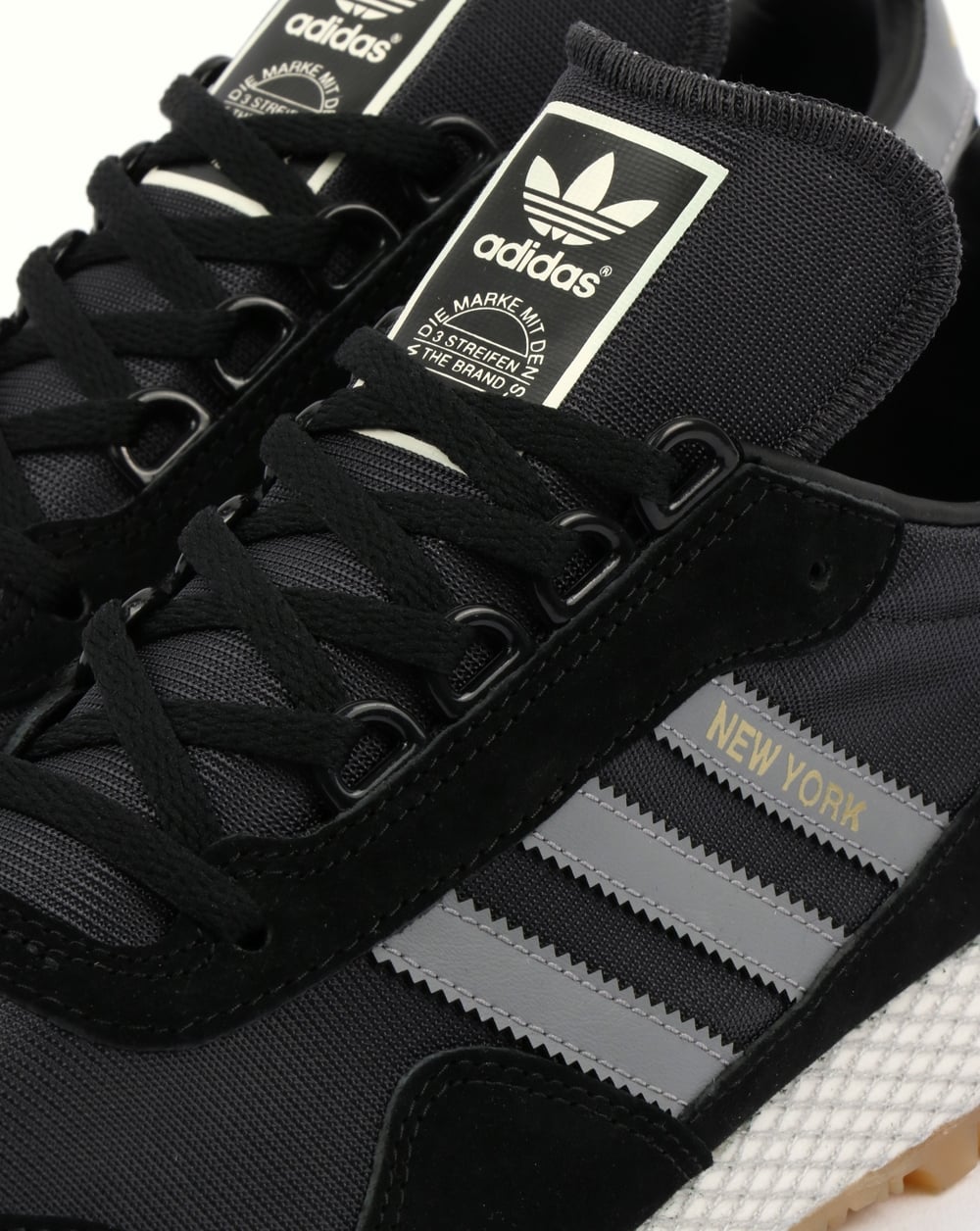 Adidas New York Sneakers Schwarz/Grau