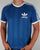 Adidas Old Skool 3 stripe T-shirt Royal Blue