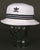 Adidas Originals 3 Stripe Band Bucket Hat White/black