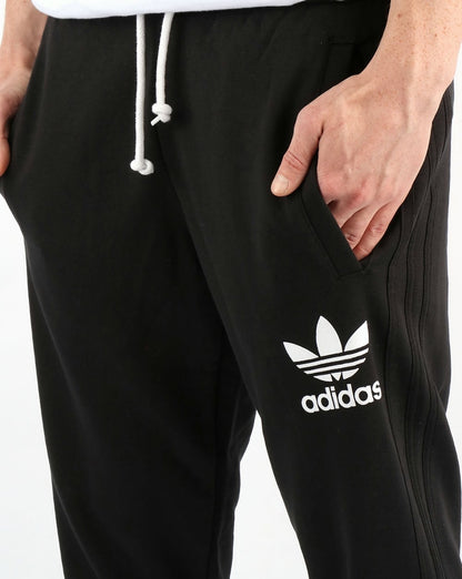 Adidas Originals – Schwarze Trainingshose mit 3 Streifen