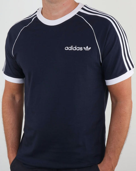 Adidas Originals 3 Stripes Cali T Shirt Legend Ink