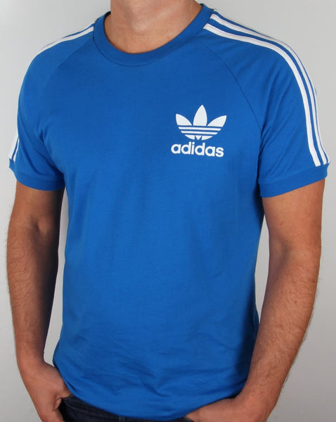 Adidas Originals 3 Stripes T-shirt Bluebird Blue