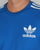 Adidas Originals 3 Stripes T-shirt Bluebird Blue