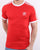 Adidas Originals 3 Stripes T Shirt Fresh Red