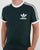 Adidas Originals 3 Stripes T Shirt Green Night