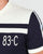 Adidas Originals 83-C T-shirt Navy/Off White