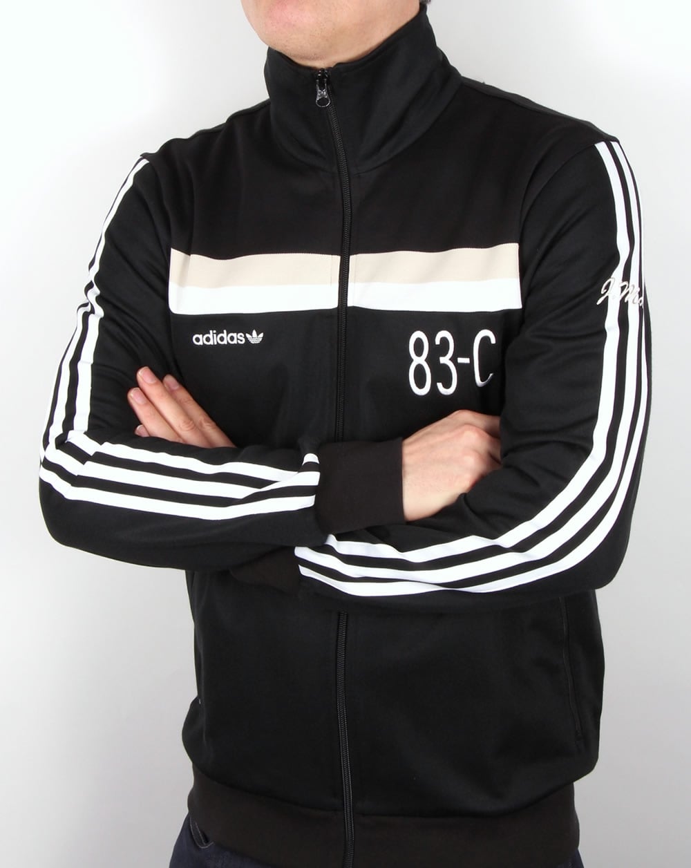 Adidas Originals 83-C Trainingsjacke Schwarz