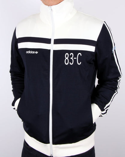 Adidas Originals 83-c Trainingsjacke Marineblau/Off-White