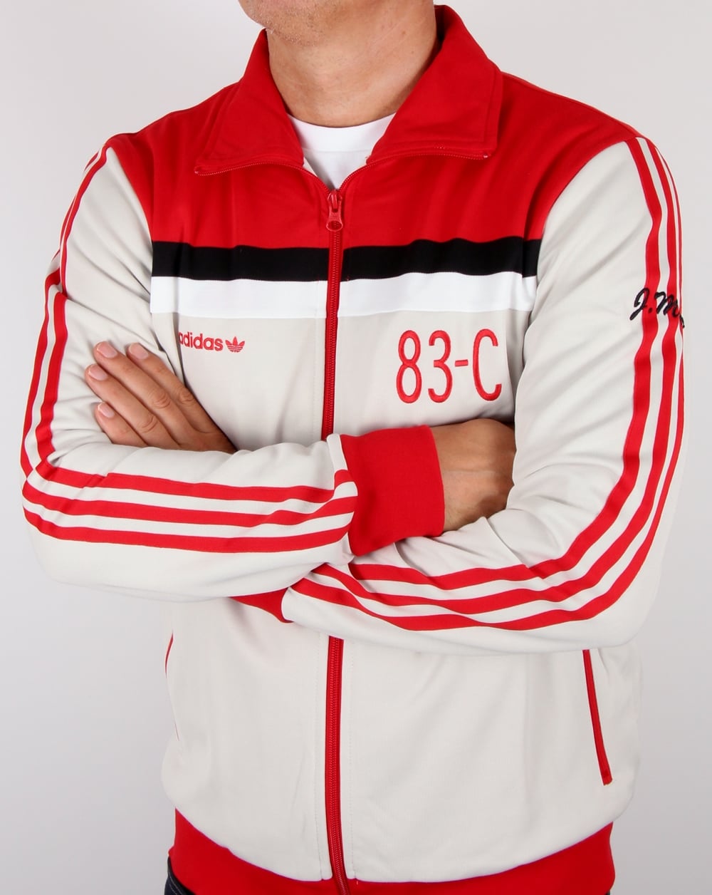 Adidas Originals 83-C Trainingsjacke Talk/Rot