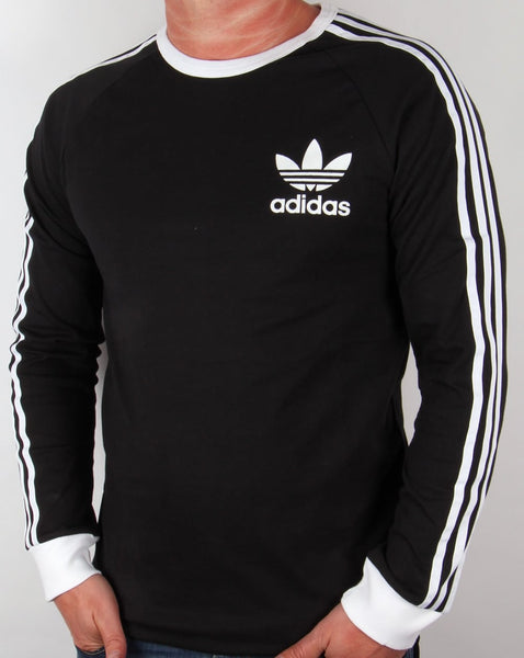 Adidas Originals Adicolour Long Sleeve T-shirt Black/White