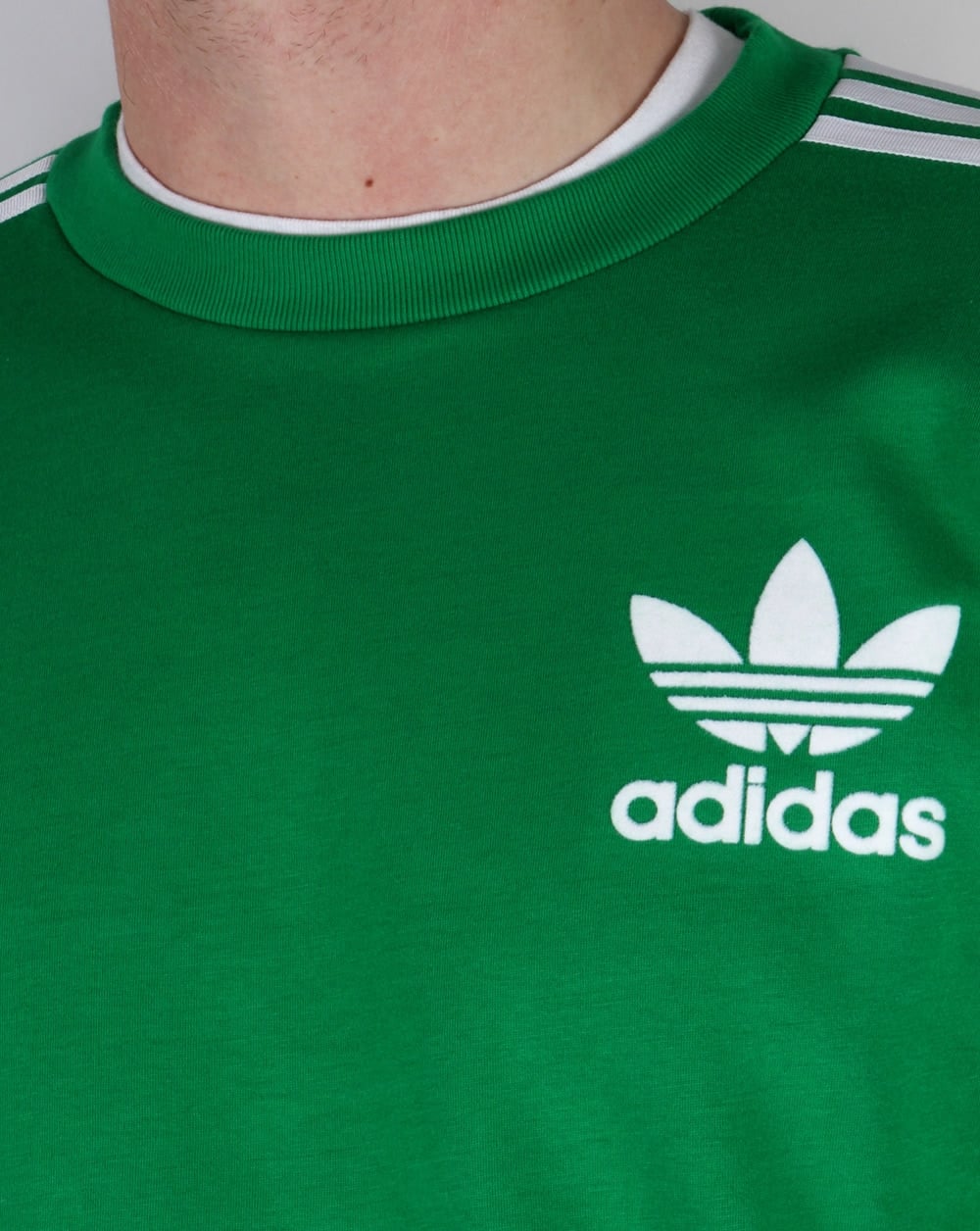 Adidas Originals Adicolour Sweatshirt Grün/Weiß