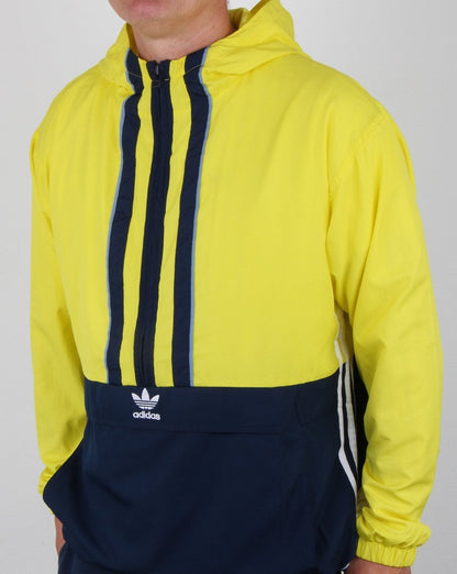 Adidas Originals Authentics Anorak Shock Gelb/Marineblau