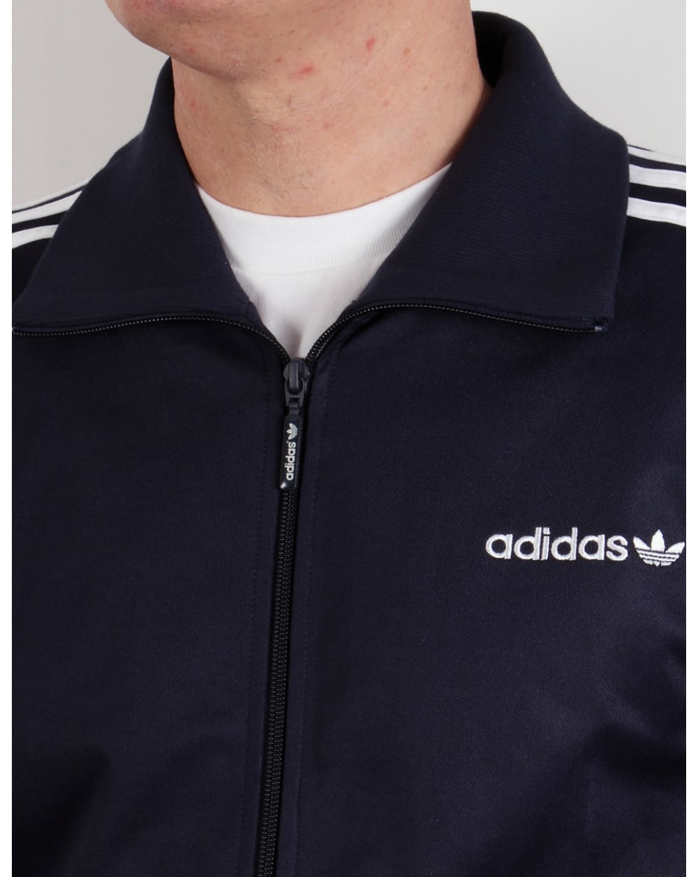 Adidas Originals Beckenbauer Track Top Navy Blue/white