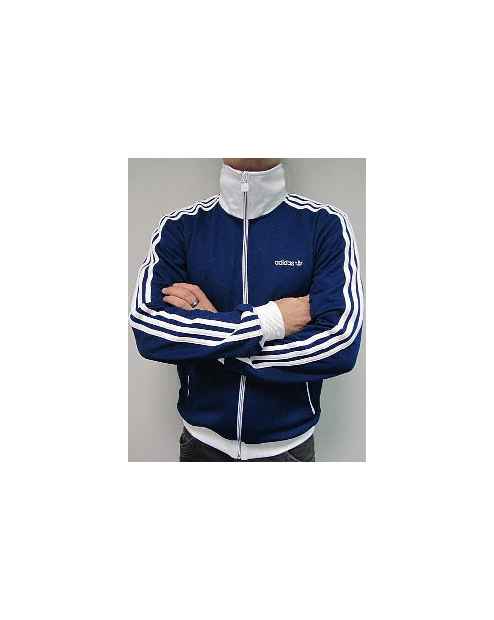 Adidas Originals Beckenbauer Track Top Marine/Weiß
