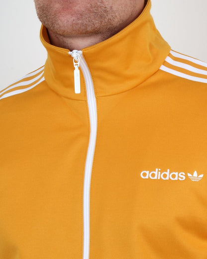 Adidas Originals Beckenbauer Trainingsjacke Old Skool Gelb