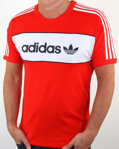 Adidas Originals Block T-Shirt Core Red