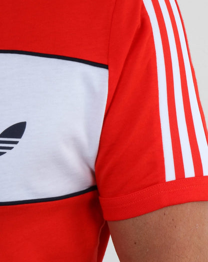 Adidas Originals Block T-Shirt Core Red