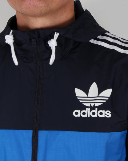 Adidas Originals California Windbreaker Marineblau/Blau