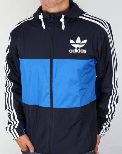 Adidas Originals California Windbreaker Marineblau/Blau