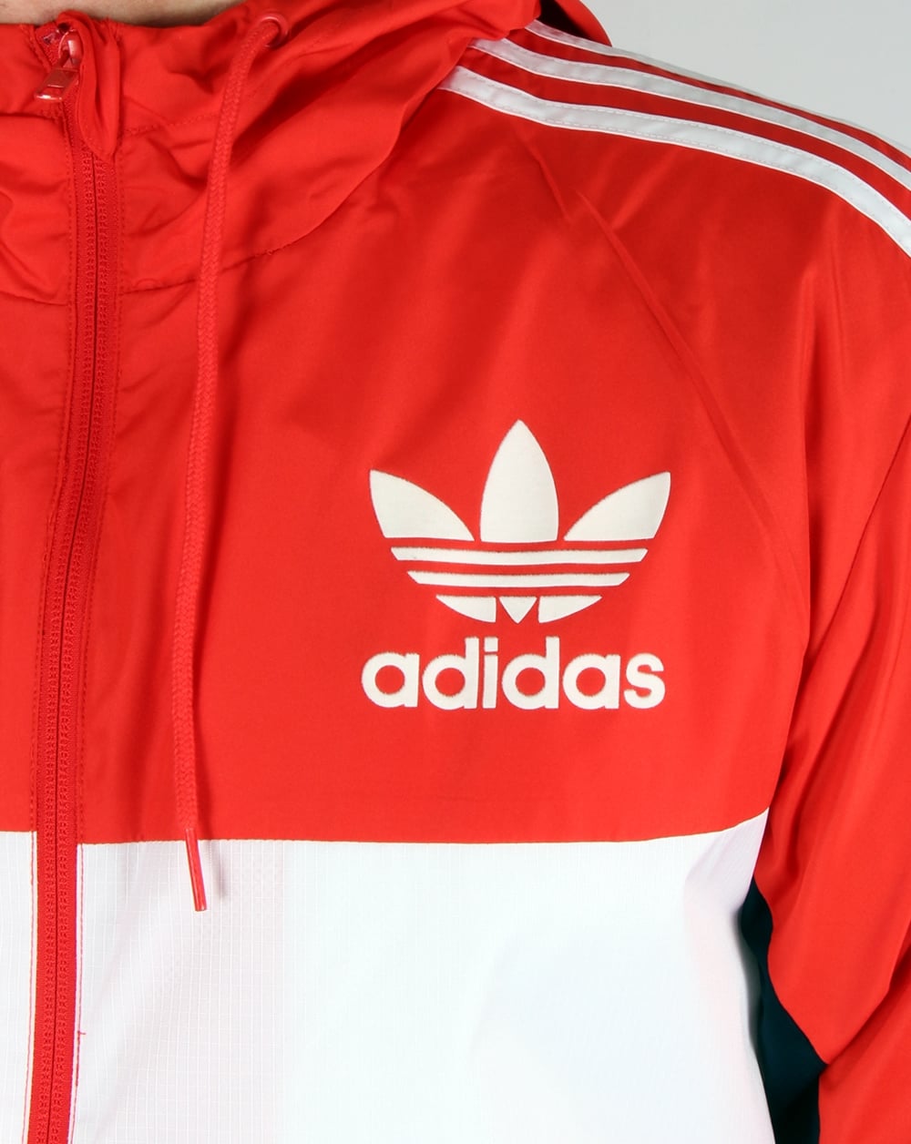 Adidas Originals California Windbreaker Red/white/navy